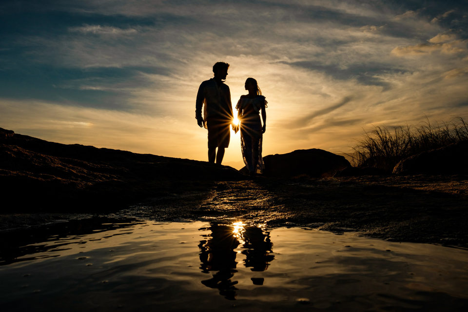 Ensaio de Casal - Fernanda e Victor - Guarda do Embaú - SC