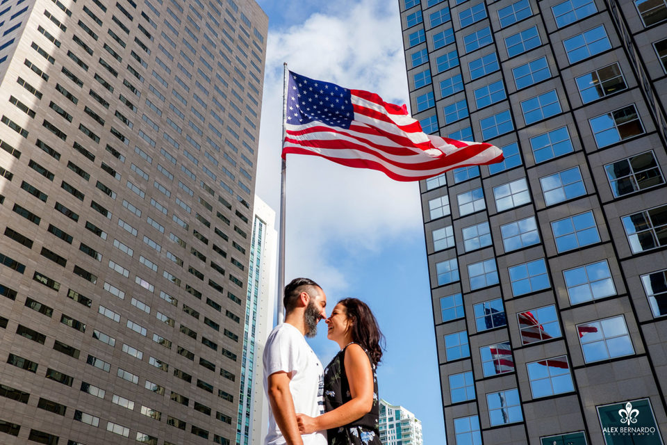 Ensaio de Casal - Marilia & Leonardo - Miami - Florida - Estados Unidos
