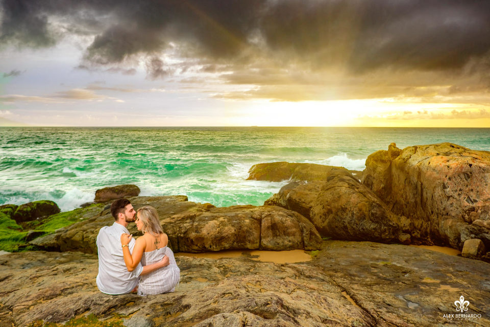 Ensaio de Casal - Amanda & Lenyer - Balneário Camboriú - SC