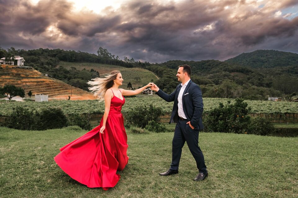 Ensaio de Casal - Bruna e Juliano - Nova Trento - SC