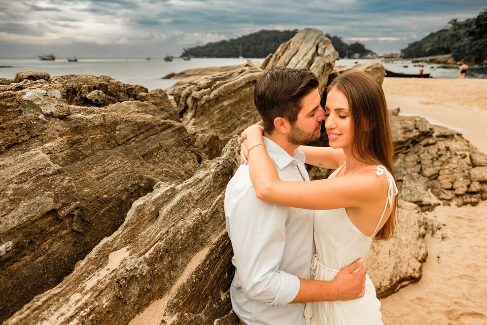 Ensaio de Casal - Scheila e Marcello - Bombinhas - SC