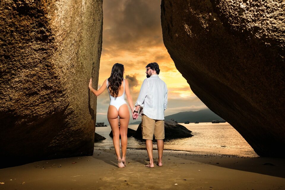 Ensaio de Casal - Sandi & Mateus - Bombinhas - SC