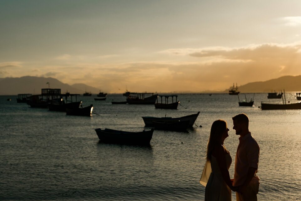 Ensaio de Casal - Alana e Luiz - Bombinhas - SC