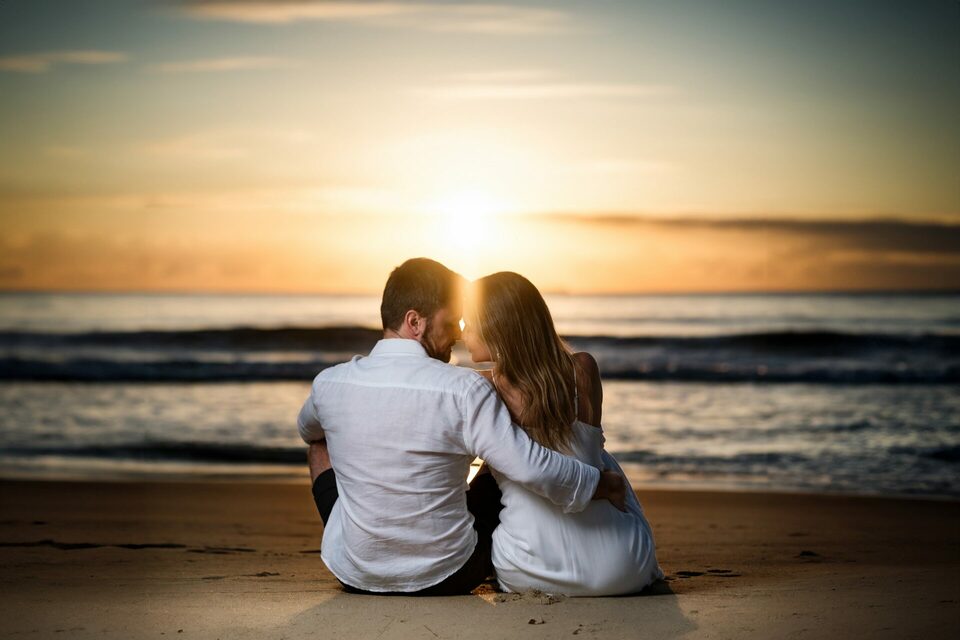 Ensaio de Casal - Daiane e Rodrigo - Praia Brava - Itajaí - SC