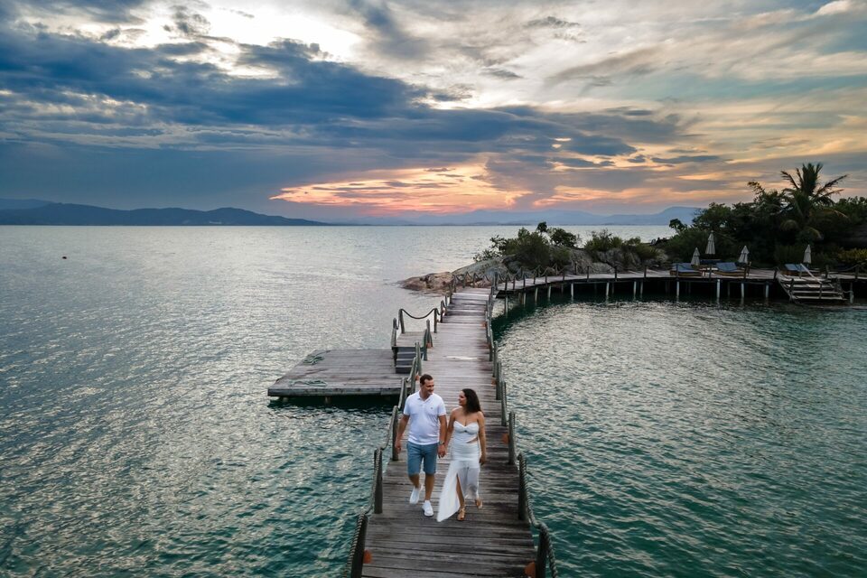 Ensaio de Casal - Thabata e Artur - Governador Celso Ramos - SC